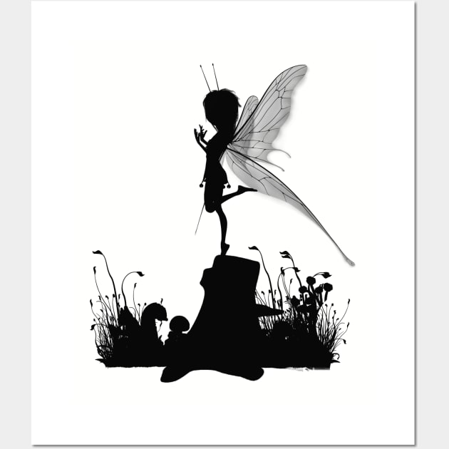 Cute fairy Wall Art by Nicky2342